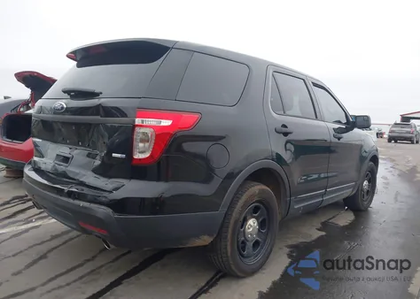 2014 Ford Utility Police Interceptor из США, поврежденный, VIN 1FM5K8AR5EGA28852